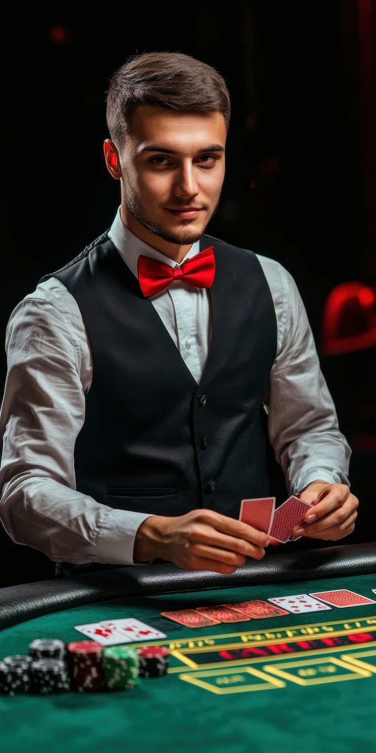 sumberqq live-dealer blackjack table on mobile app